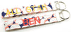 Baseball Key Chain Custom Embroidery