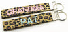 Leopard Key Chain Custom Embroidery