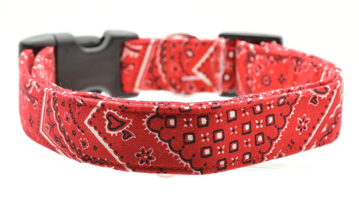 Red Dog Bandana - Custom Dog Bandana - Personalzed Dog Bandana - Over Red Dog Bandana - Custom Dog Bandana - Personalzed Dog Bandana - Over