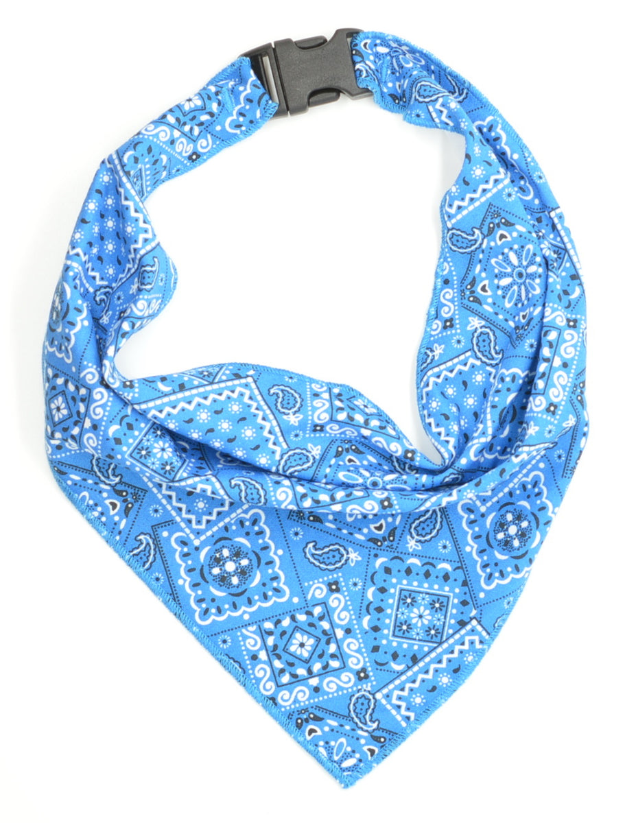 Blue Bandana Scarf - Main Image