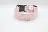 Light Pink Roses Dog Collar