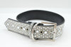 Silver Rhinestone Dog Collar