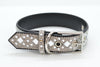 Silver Rhinestone Dog Collar