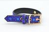 Royal Blue Rhinestone Dog Collar