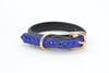 Royal Blue Rhinestone Dog Collar