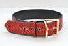 Red Rhinestone Dog Collar