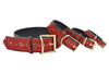 Red Rhinestone Dog Collar