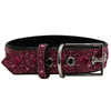 Pink Rhinestone Dog Collar