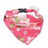 Pink Flowers Scarf