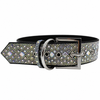Light Pink Rhinestone Dog Collar