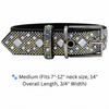 Light Pink Rhinestone Dog Collar