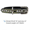 Light Pink Rhinestone Dog Collar