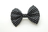 Black & White Polka Dot Bow Tie