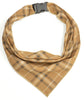 Brown Plaid Scarf