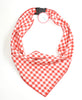 Red Gingham Scarf