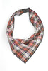 White Tartan Scarf