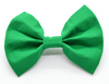 Solid Green Bow Tie
