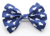 Navy Cactus Bow Tie