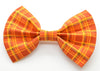 Fall Plaid Bow Tie