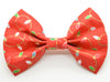 Red Christmas Light Bow Tie