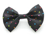 Black Hearts Bow Tie