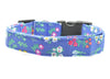Navy Floral Collar