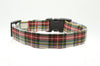 White Tartan Collar